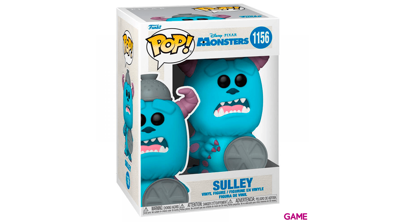 Figura POP Monstruos S.A. 20 Aniversario: Sulley con Escudo