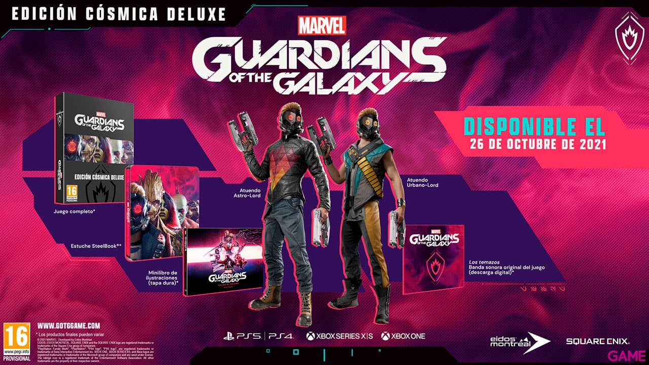 Marvel´s Guardians of the Galaxy - Cosmic Deluxe Edition (GAME)