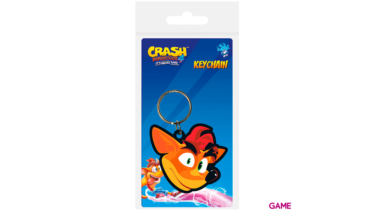 Llavero Crash Bandicoot 4: Cara de Crash