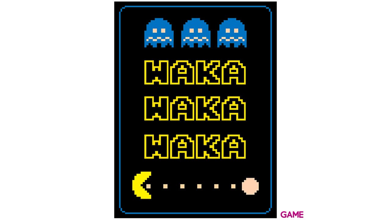 Lienzo 30x40 Pac-Man: Waka Waka Waka