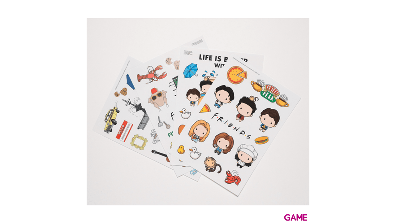 Set de Pegatinas Friends