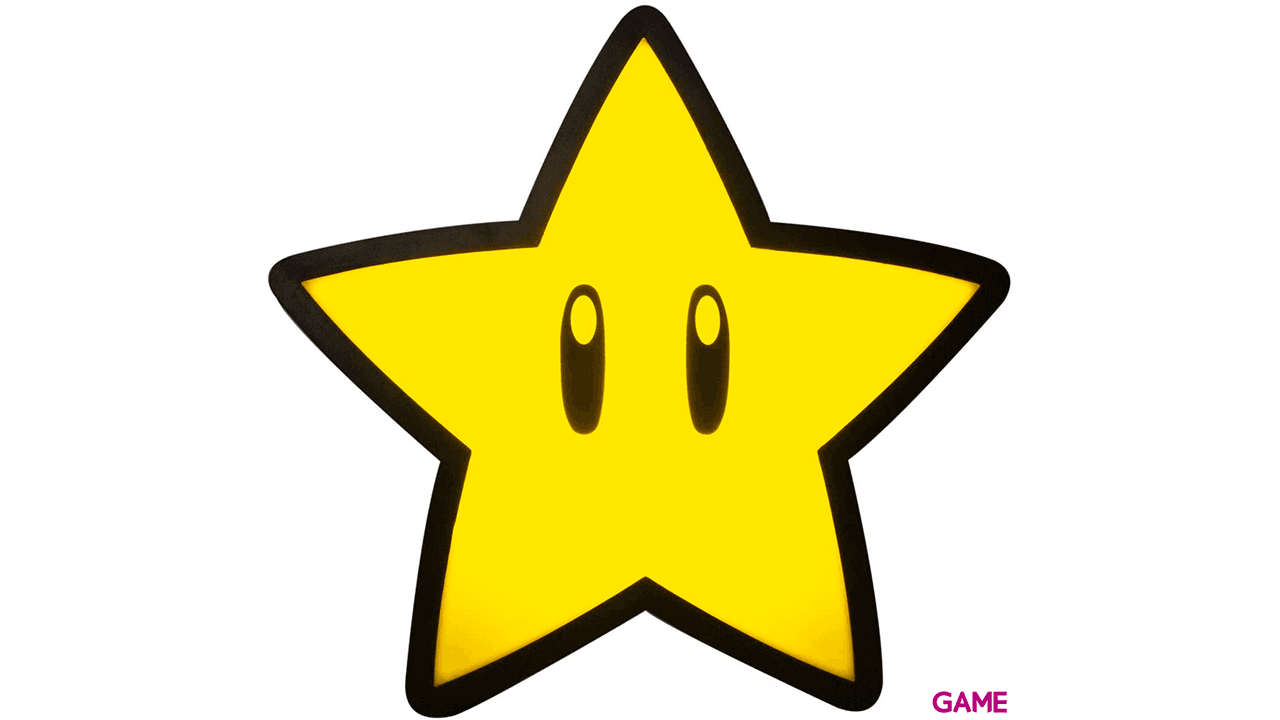 Lámpara Super Mario: Super Estrella