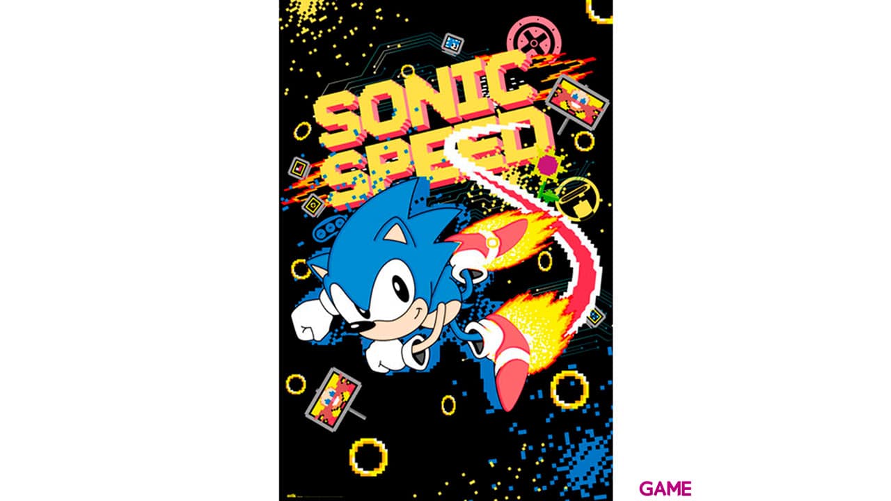 Poster Sonic Speed