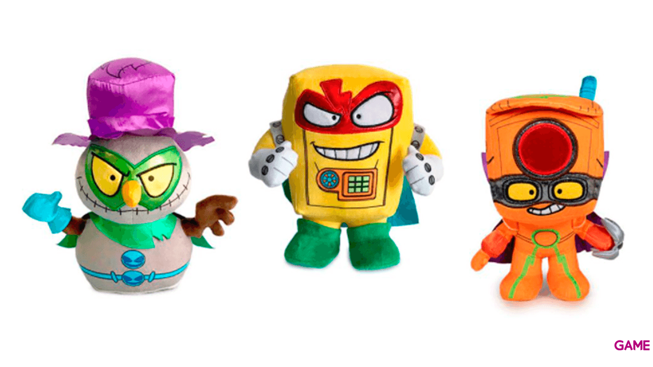 Peluche SuperThings 19cm Surtido 2