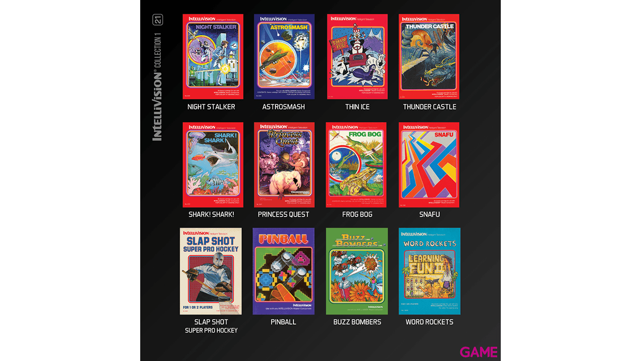 Cartucho Evercade Intellivision Collection 1