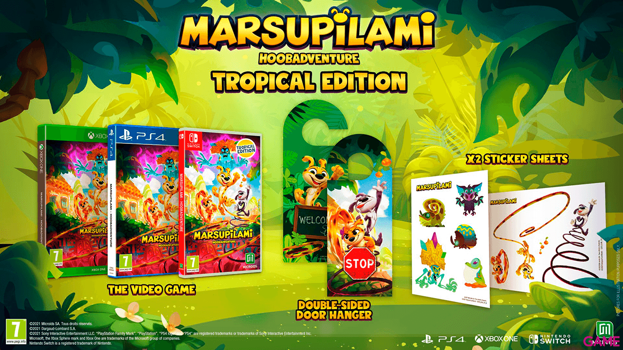 Marsupilami Hoobadventure - Tropical Edition