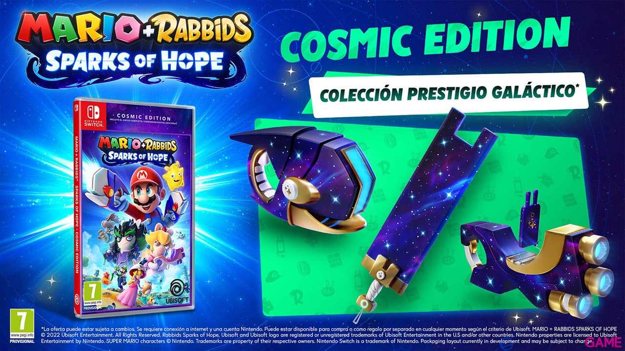 Mario+Rabbids Sparks of Hope Cosmic Edition