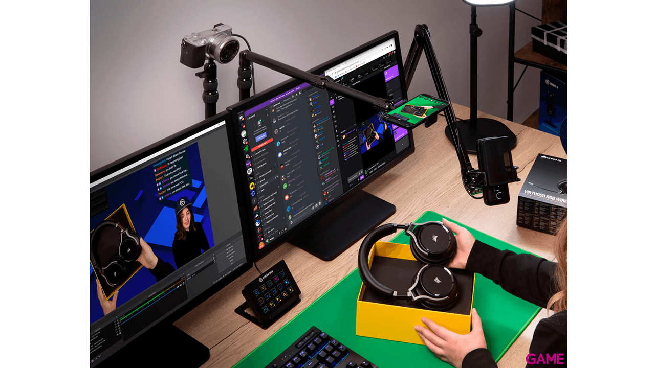 ELGATO GREEN SCREEN CHROMA KEYING MOUSE MAT