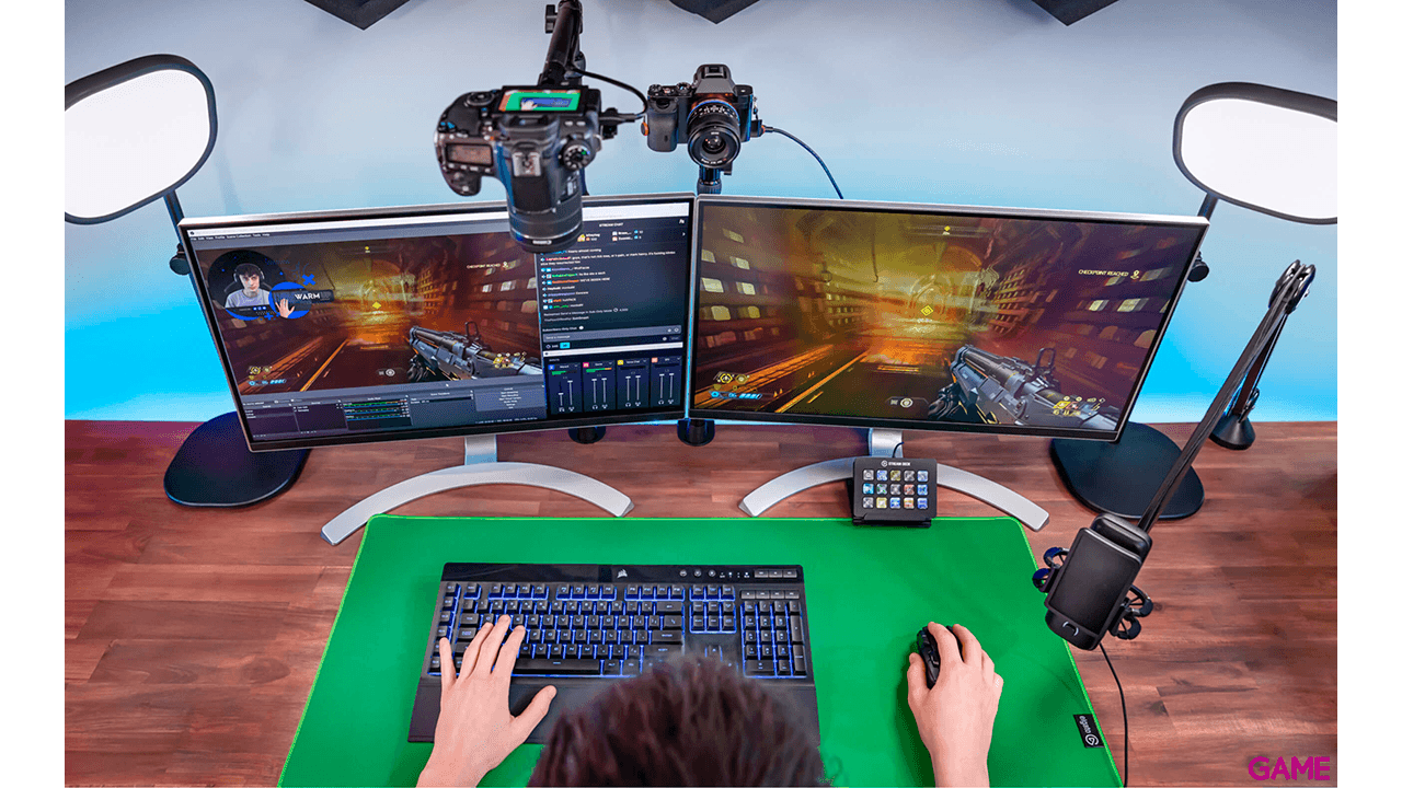 ELGATO GREEN SCREEN CHROMA KEYING MOUSE MAT