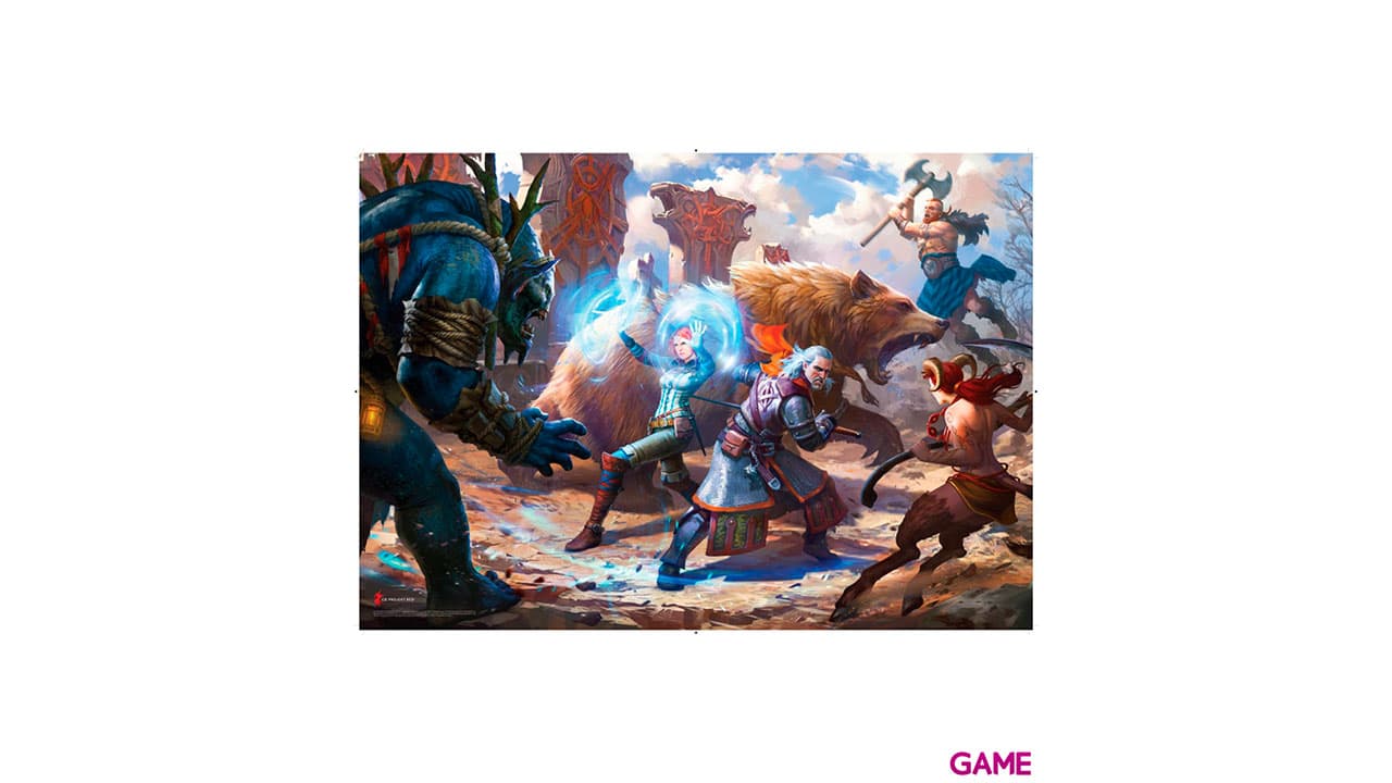 Puzzle The Witcher: Geralt & Triss 1.000 piezas