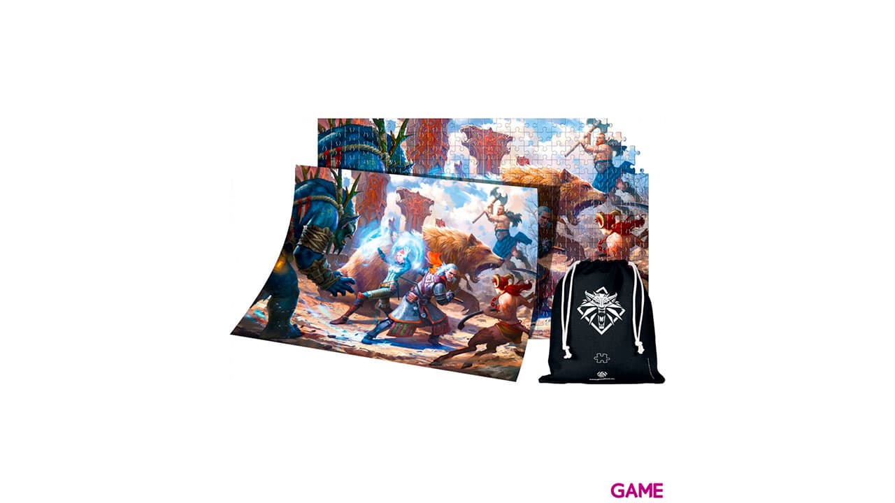 Puzzle The Witcher: Geralt & Triss 1.000 piezas