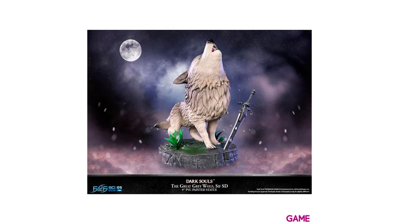 Estatua Dark Souls: The Great Grey Wolf Sif 22cm