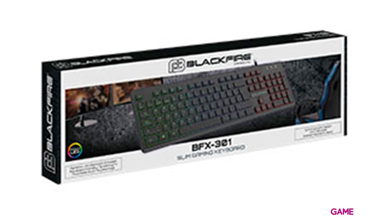 Teclado Gaming Slim Blackfire BFX-301 RGB