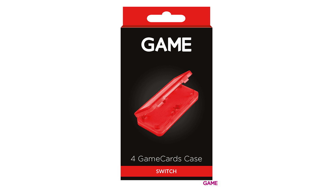 GAME GM645 Caja para 4 Juegos Nintendo Switch o Switch 2