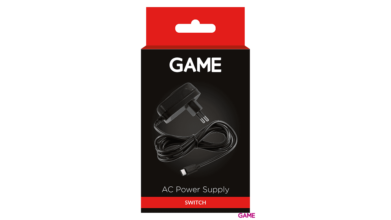 GAME GM690 Fuente de Alimentación para Nintendo Switch