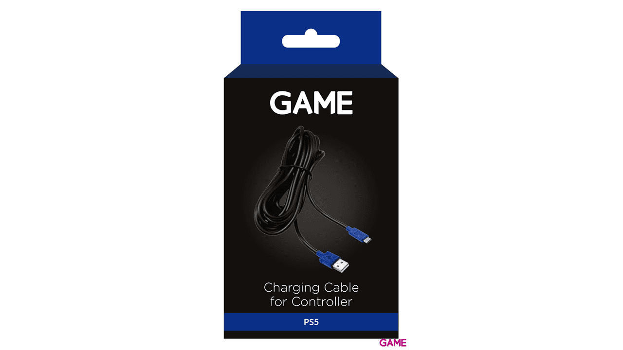 GAME GM768 Cable de carga USB-C para mando DualSense