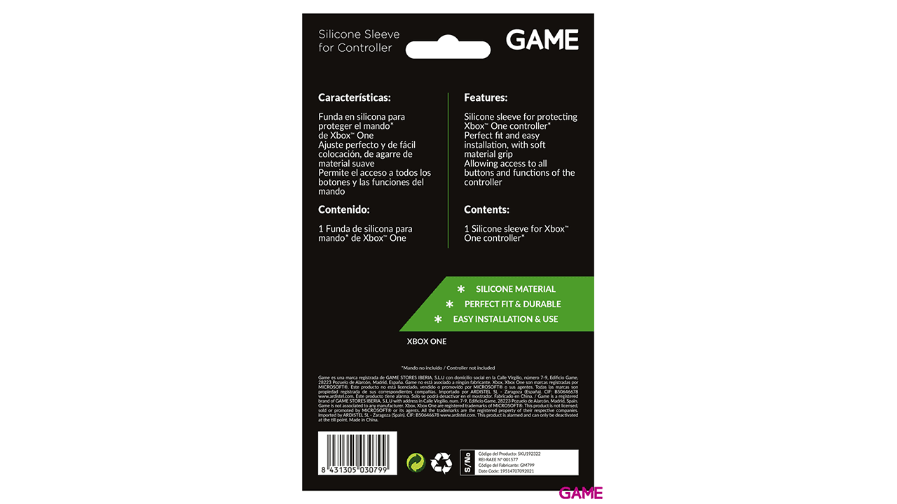 GAME GM799 Funda de Silicona para Mando