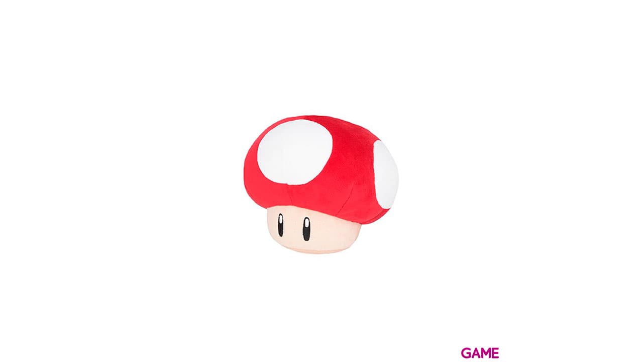 Peluche Super Mario: Super Seta 16cm
