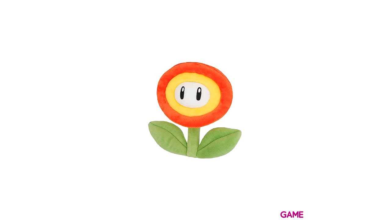 Peluche Super Mario: Flor de Fuego 18cm
