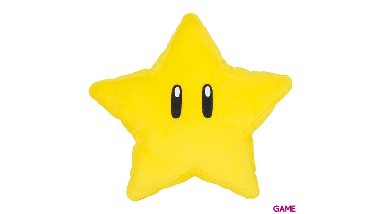 Peluche Super Mario: Super Estrella 18cm