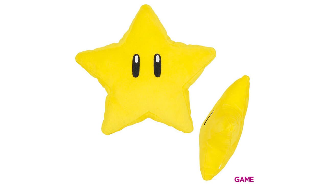 Peluche Super Mario: Super Estrella 18cm