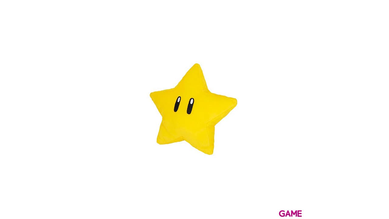 Peluche Super Mario: Super Estrella 18cm