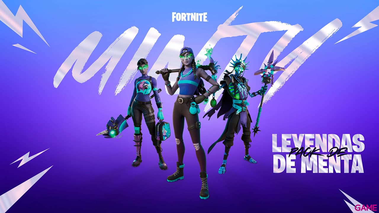 Fortnite Pack Leyendas de Menta