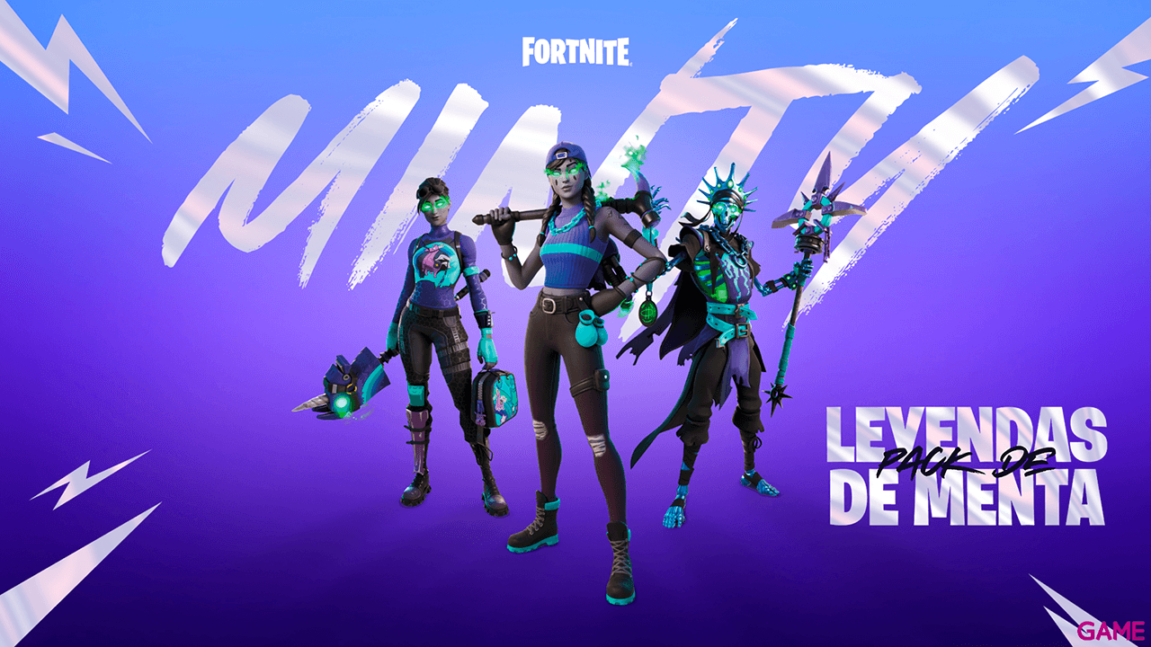Fortnite Pack Leyendas de Menta