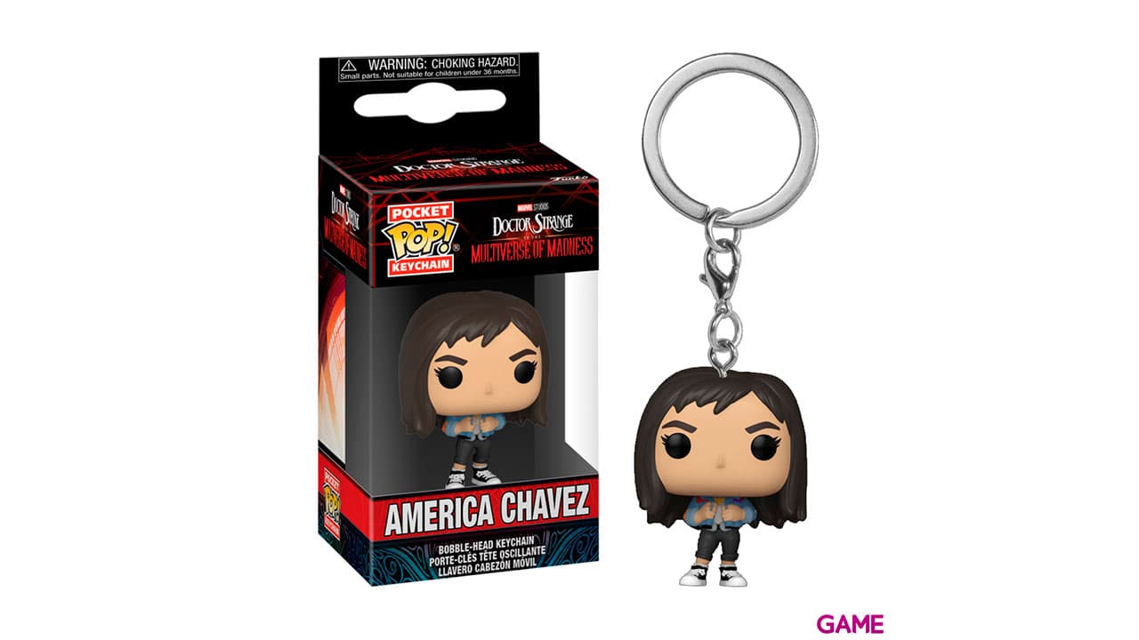 Llavero Funko POP Doctor Strange 2: America Chavez