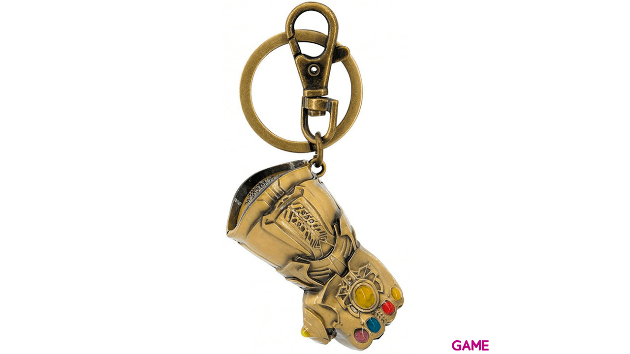 Llavero metalico Marvel Avengers Classic - Infinity Guantelete de Thanos