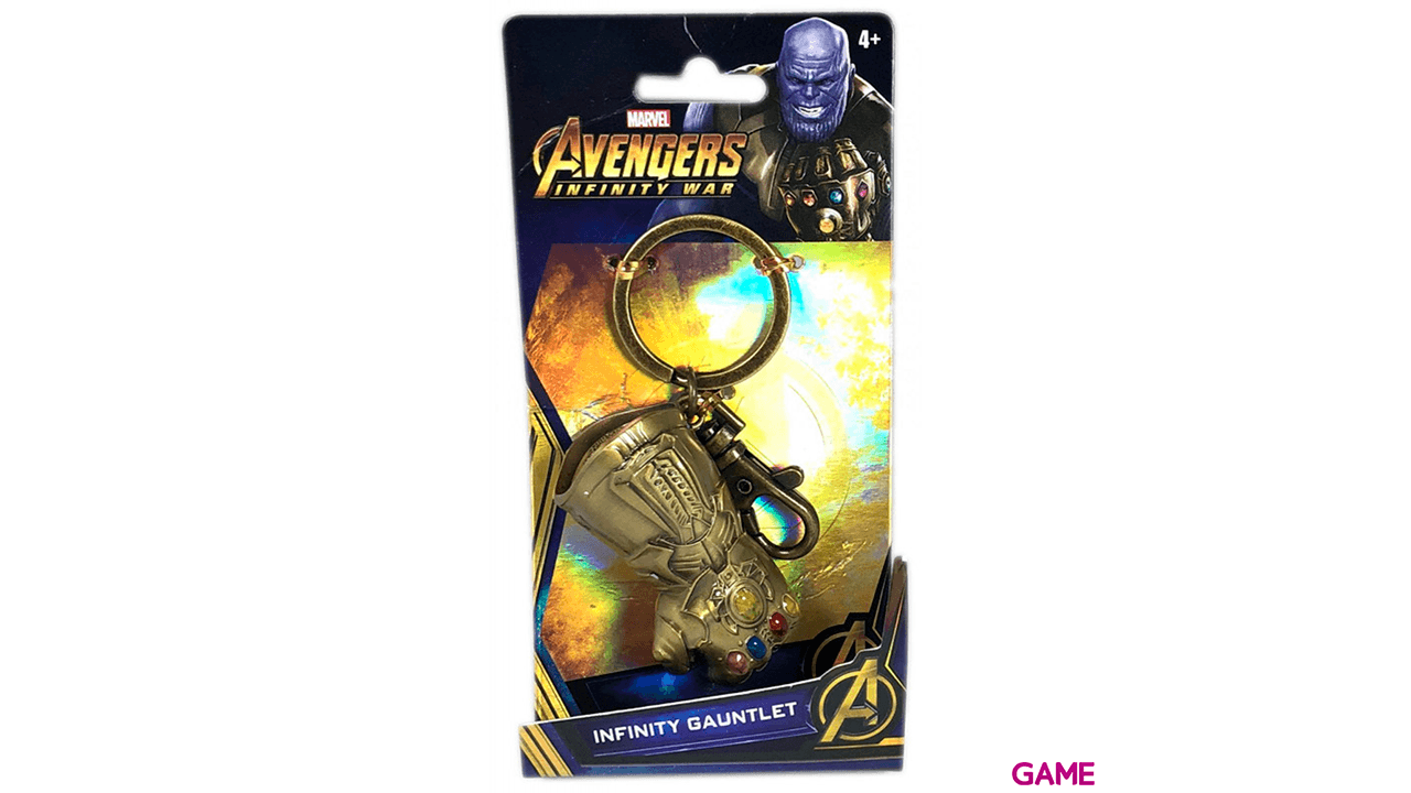 Llavero metalico Marvel Avengers Classic - Infinity Guantelete de Thanos