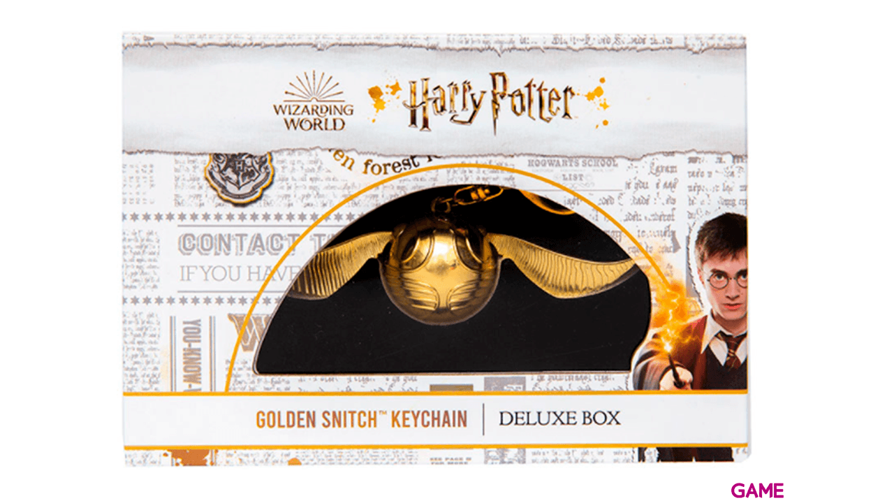 Llavero Harry Potter: Snitch Dorado