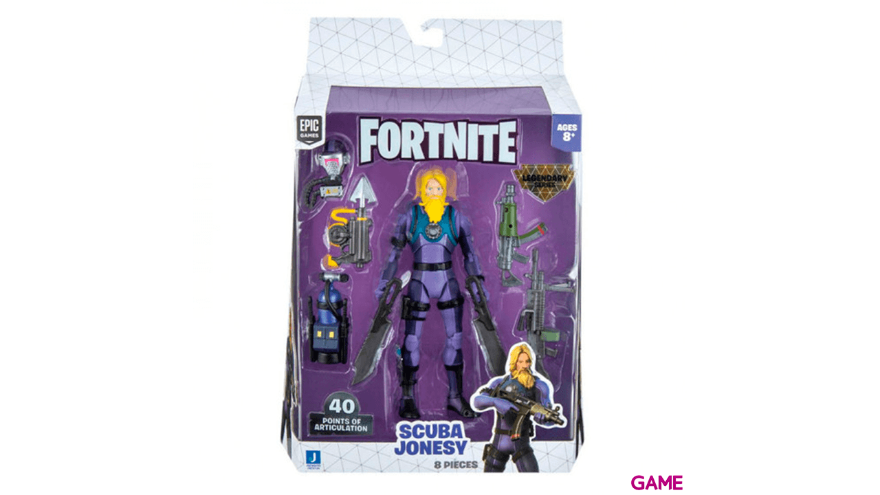 Figura 15cm Fortnite: Scuba Jonesy Legendary Series