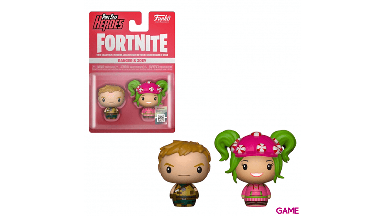 Pack Figuras Pint Size Heroes Fortnite: Ranger y Zoey