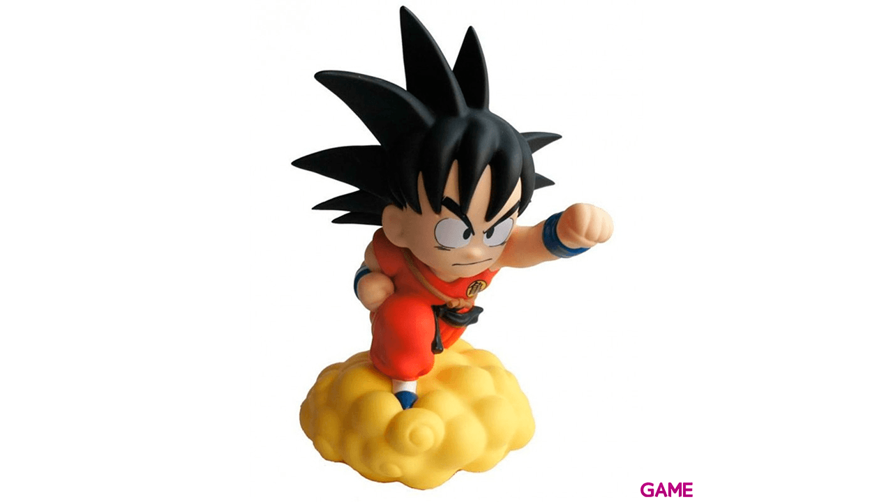 Hucha figura Dragon Ball SON GOKU en nube voladora de 22cm