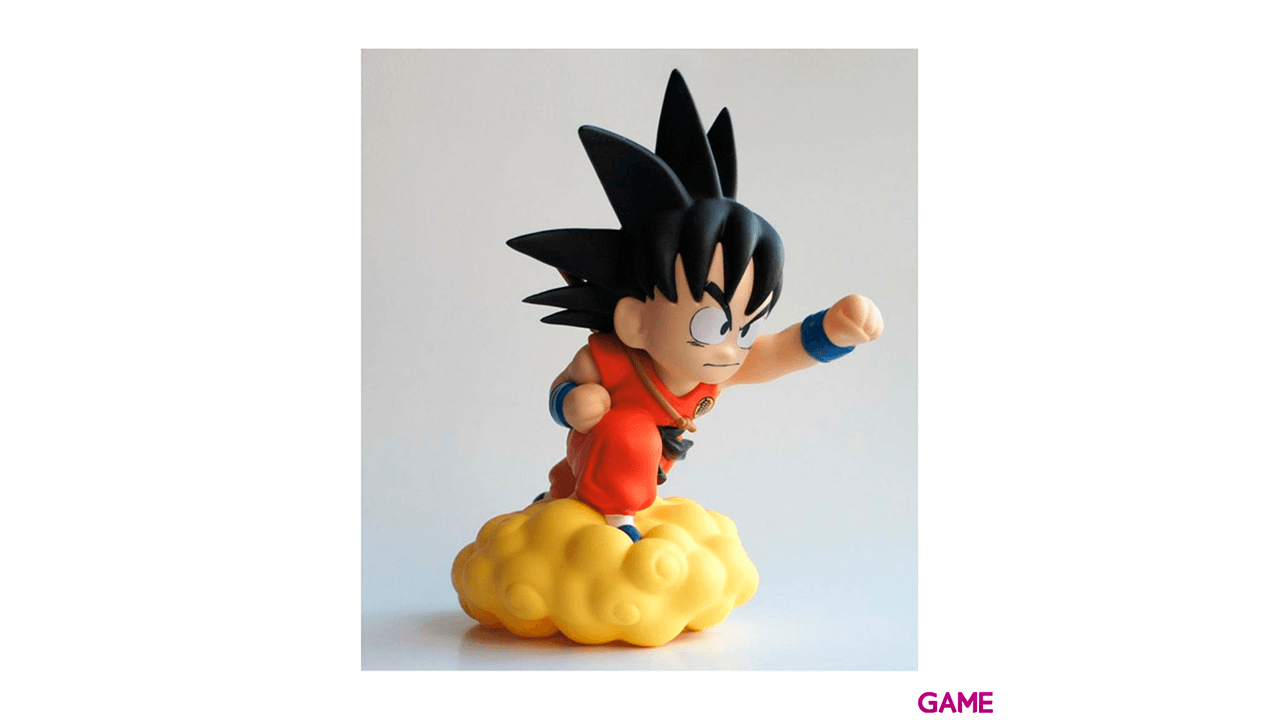 Hucha figura Dragon Ball SON GOKU en nube voladora de 22cm