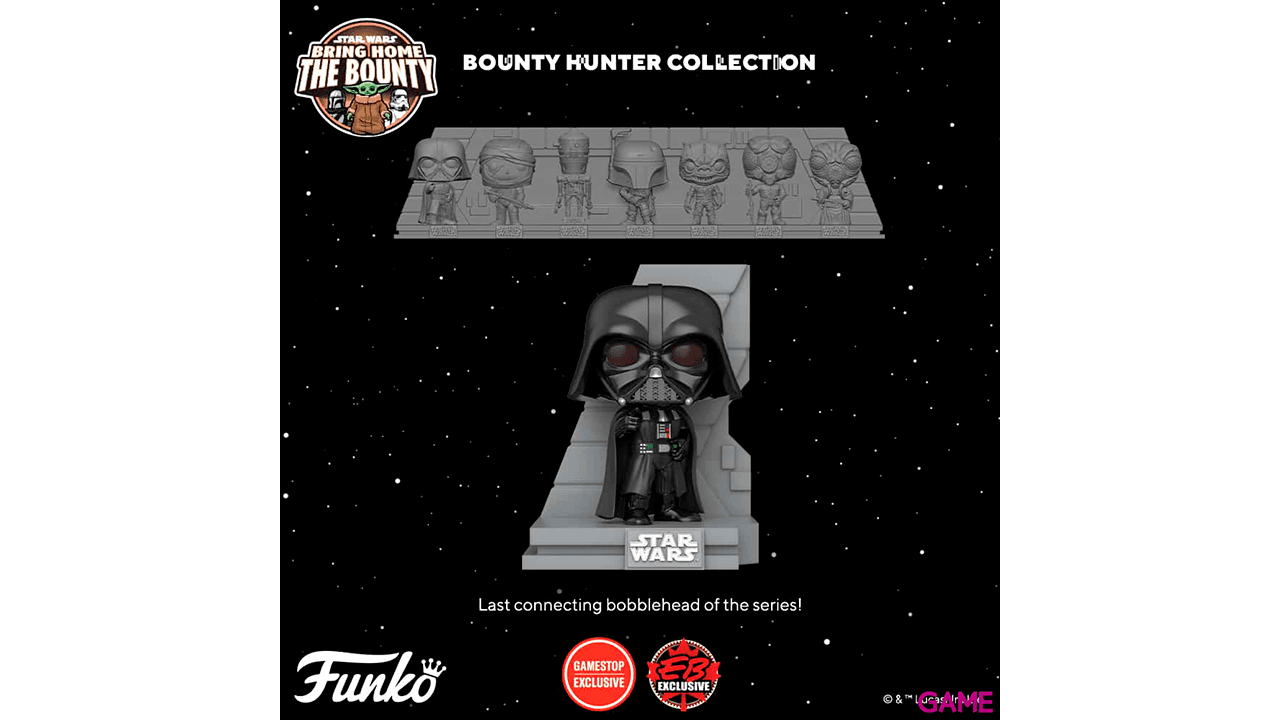 Figura POP Deluxe Star Wars Bounty Hunter: Darth Vader
