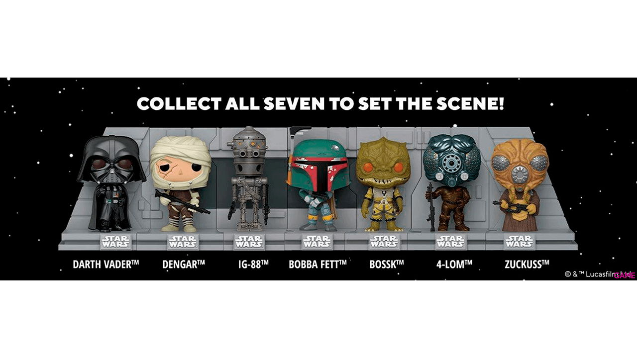 Figura POP Deluxe Star Wars Bounty Hunter: Darth Vader