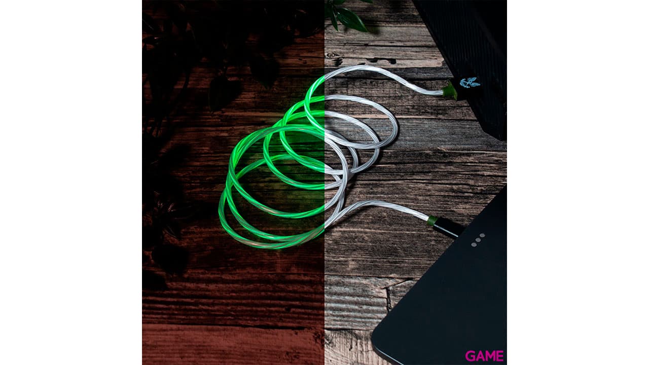 Cable Halo LED USB Tipo C 1.5m