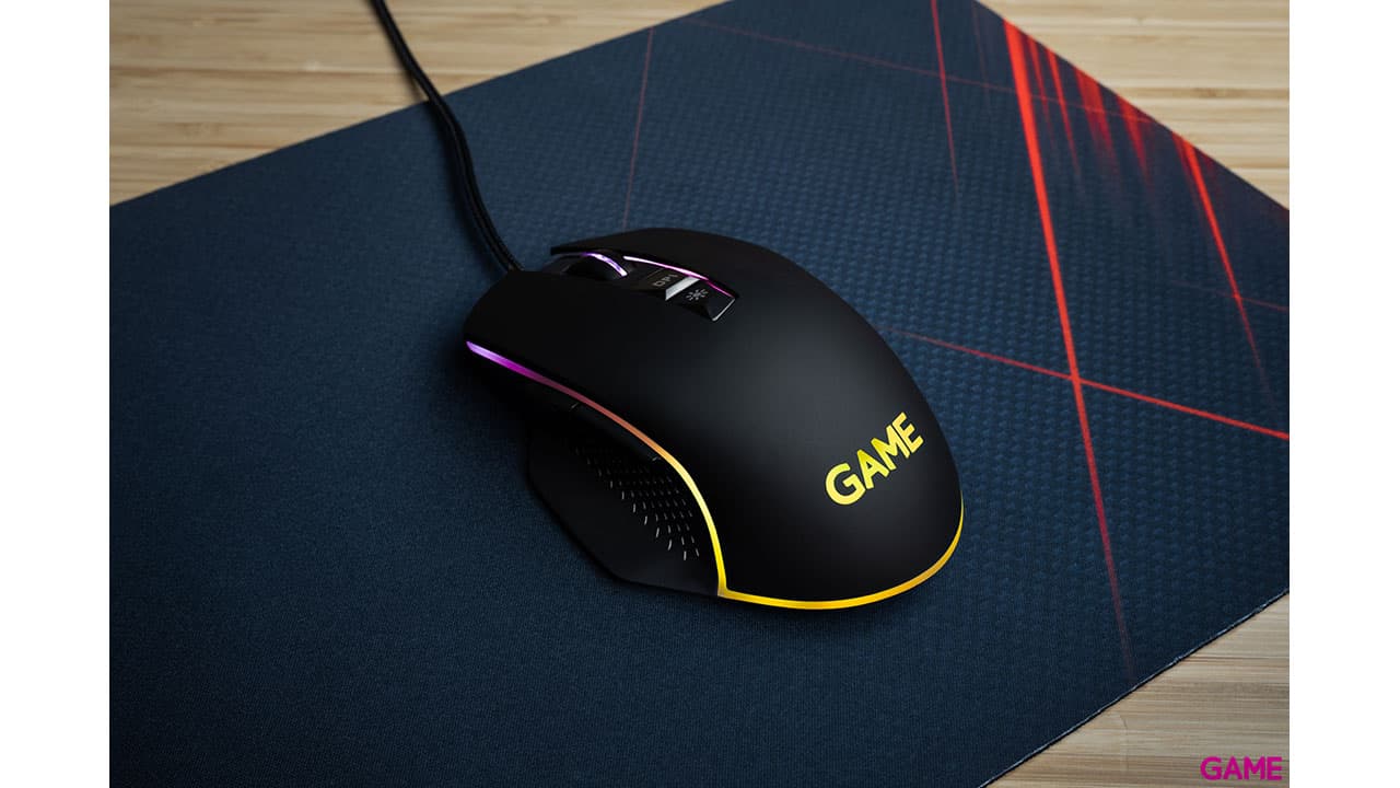 GAME PK420 Teclado Mecanico + Raton + Alfombrilla + Auriculares 4in1 RGB - Pack Perifericos