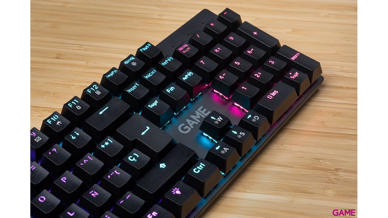 GAME PK420 Teclado Mecanico + Raton + Alfombrilla + Auriculares 4in1 RGB - Pack Perifericos
