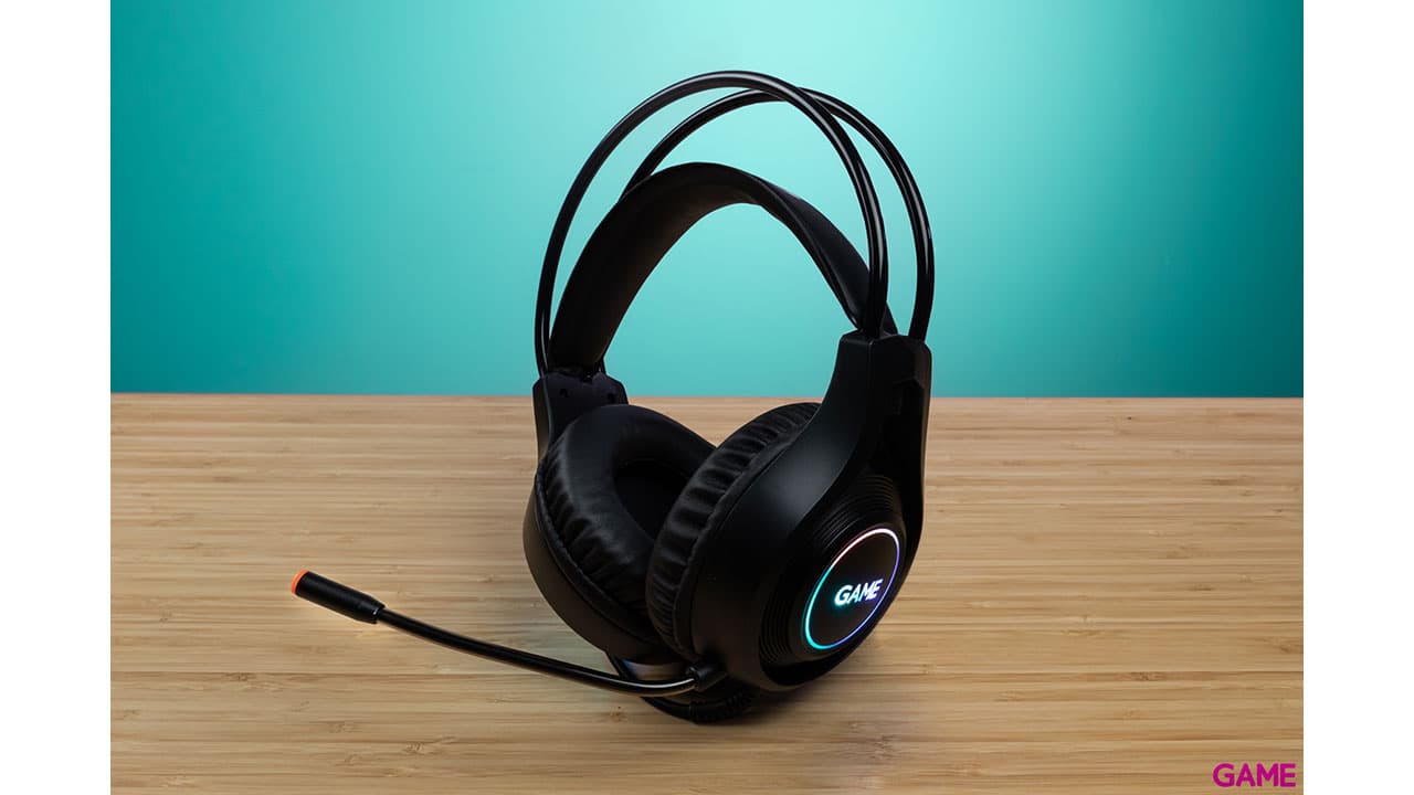 GAME PK420 Teclado Mecanico + Raton + Alfombrilla + Auriculares 4in1 RGB - Pack Perifericos
