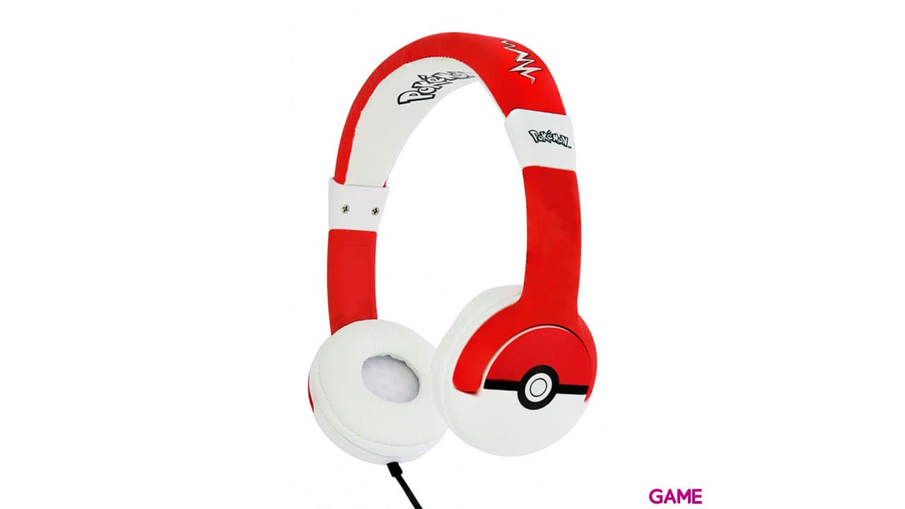 Auriculares OTL Pokémon Pokeball Infantiles