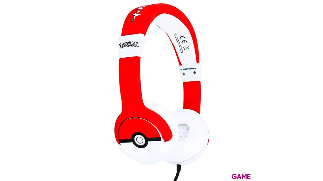 Auriculares OTL Pokémon Pokeball Infantiles