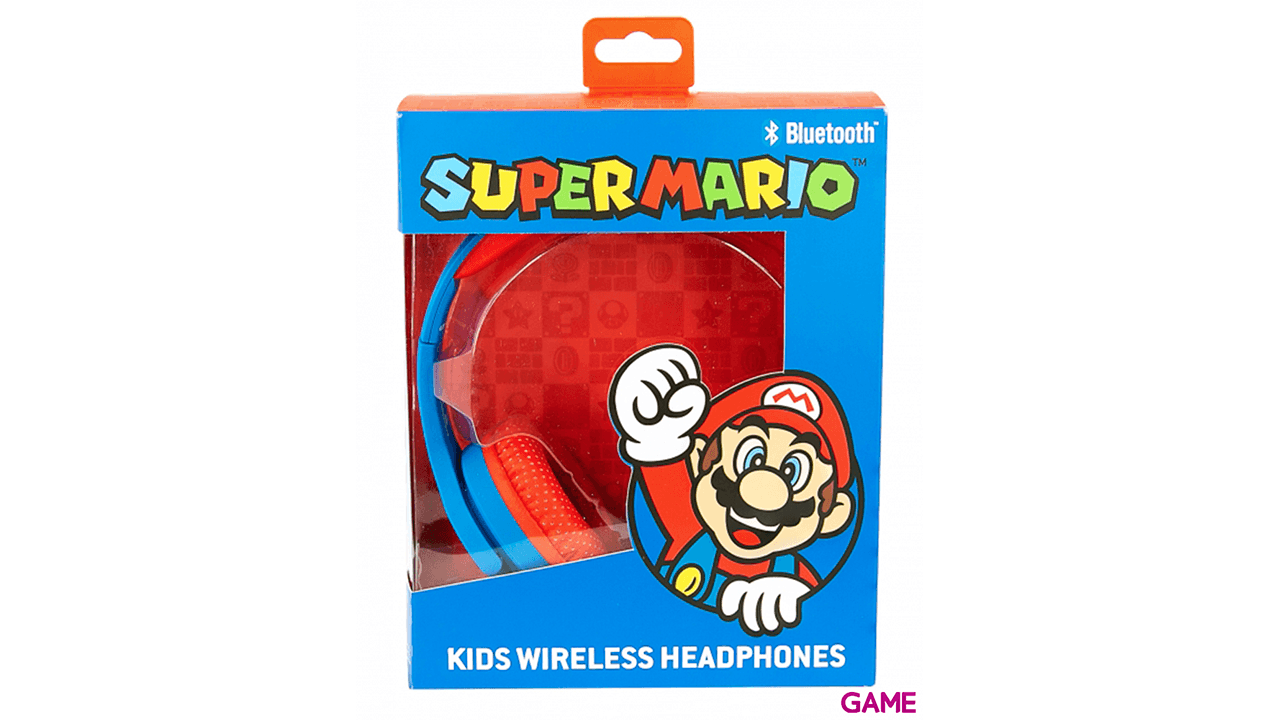 Auriculares Bluetooth OTL Super Mario