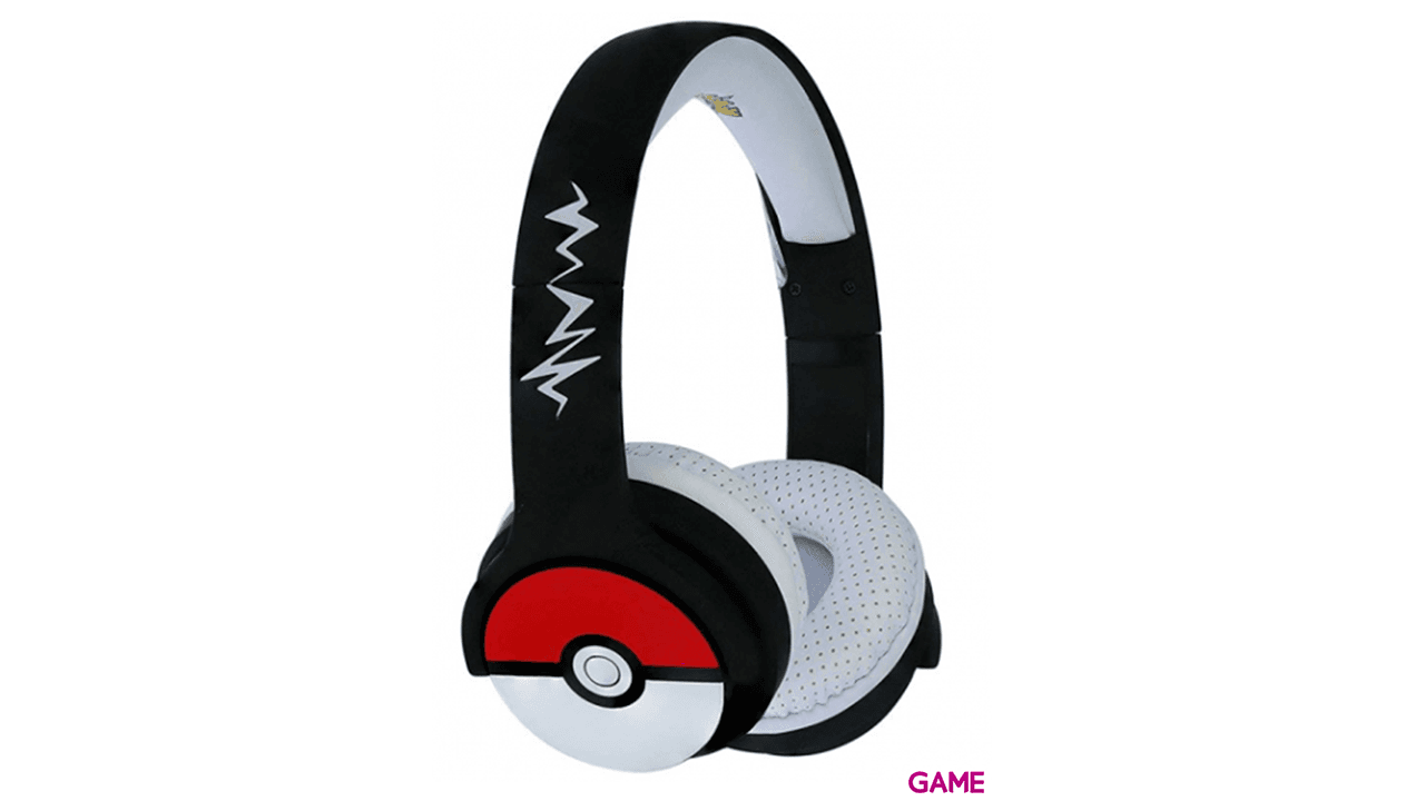 Auriculares OTL Pokémon Pokeball Kids Wireless Negro