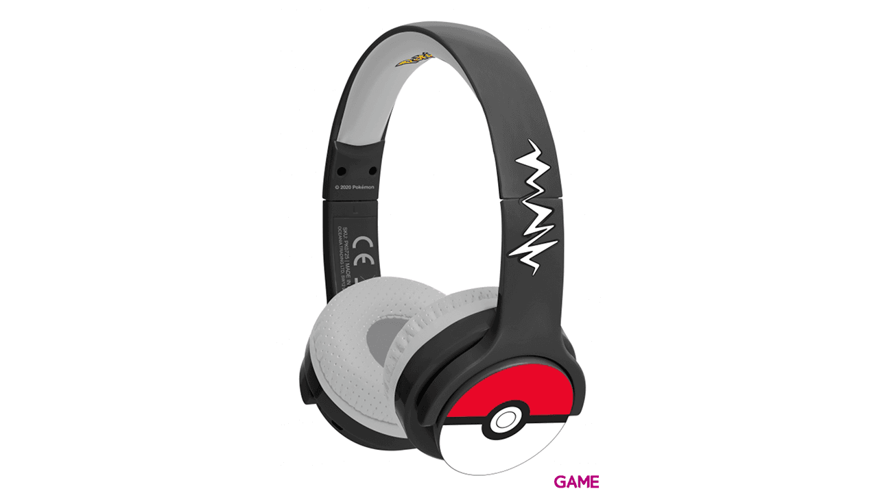Auriculares OTL Pokémon Pokeball Kids Wireless Negro