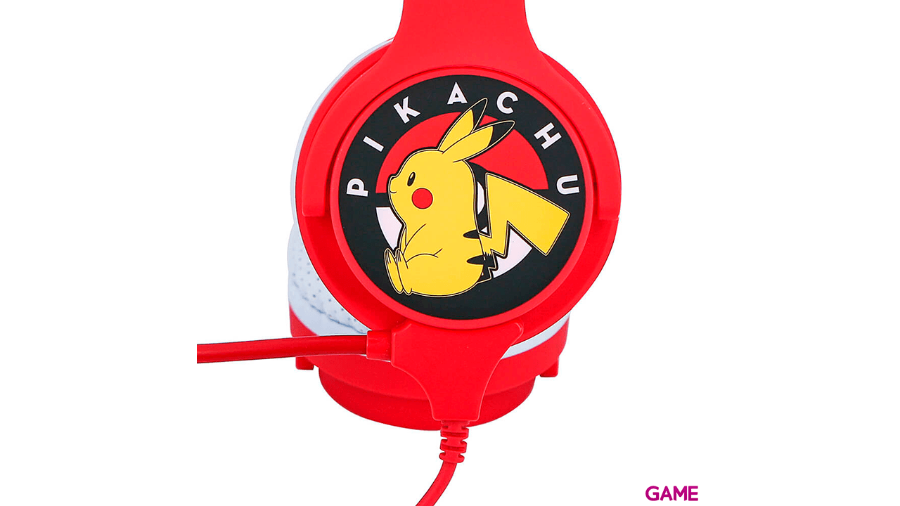 Auriculares OTL Pokemon Pikachu Rojo Interactivos