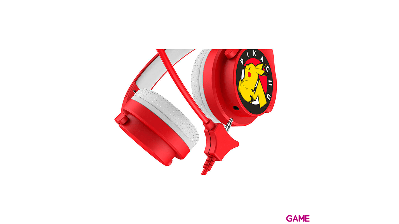 Auriculares OTL Pokemon Pikachu Rojo Interactivos
