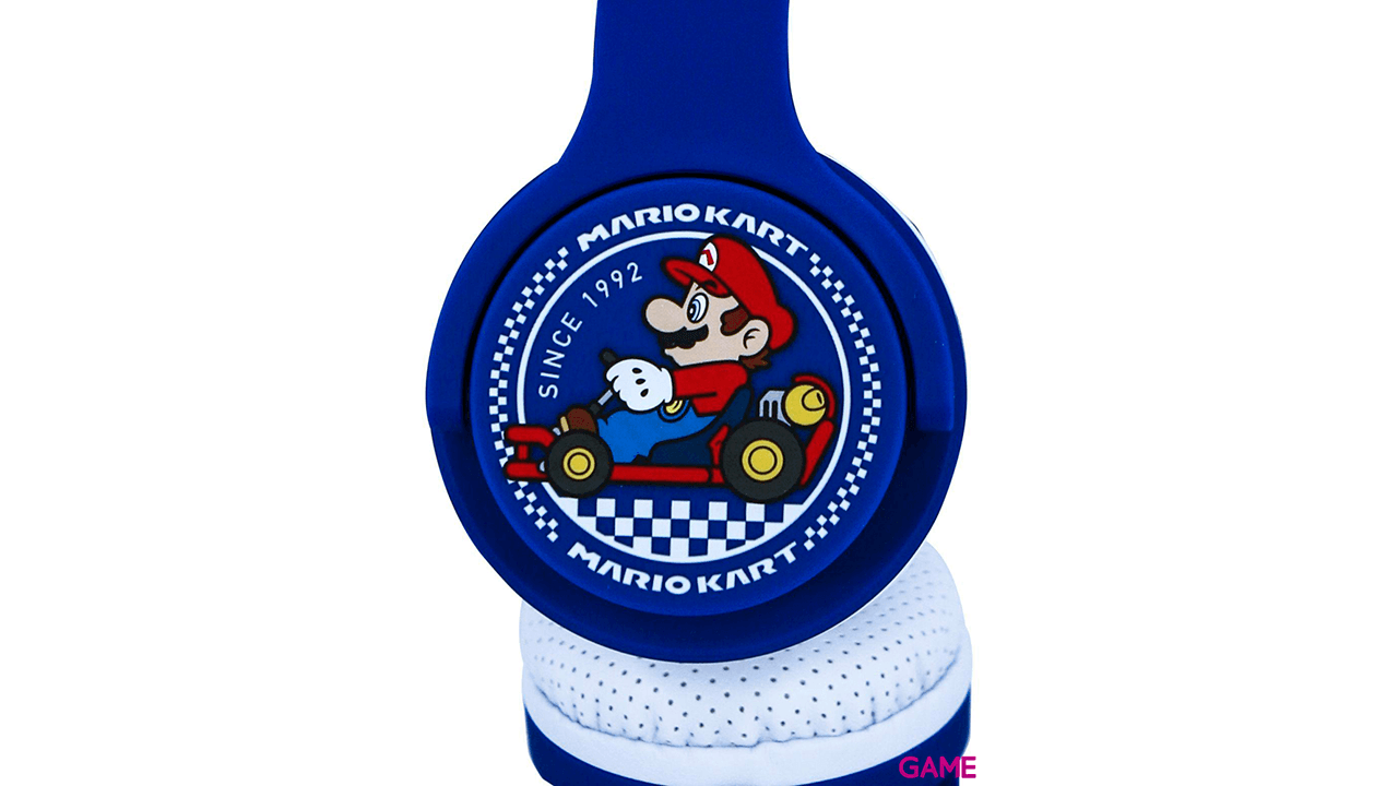 Auriculares OTL Nintendo Mariokart Azul Interactivos